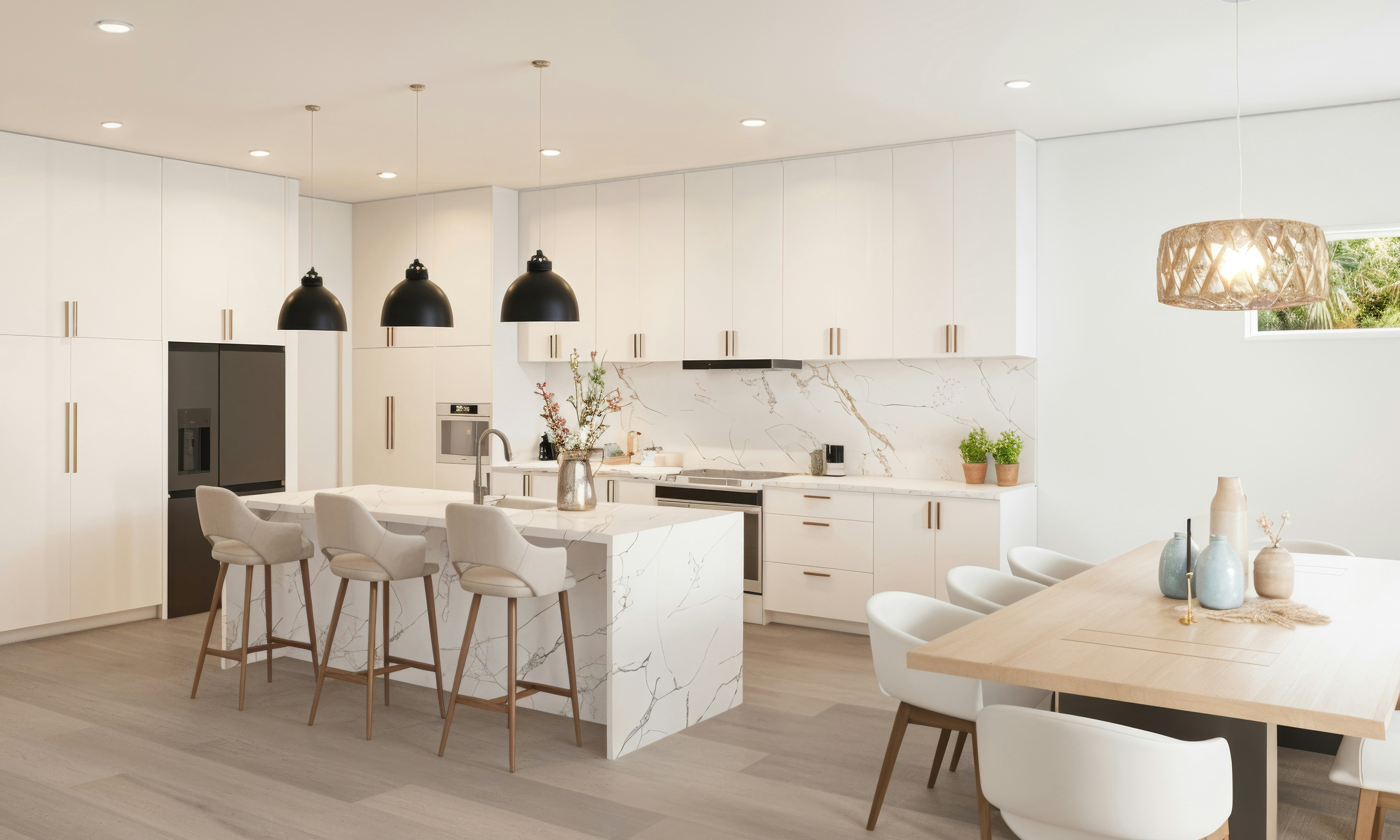 How to Design a Successful Open-Plan Kitchen in a Luxury Villa